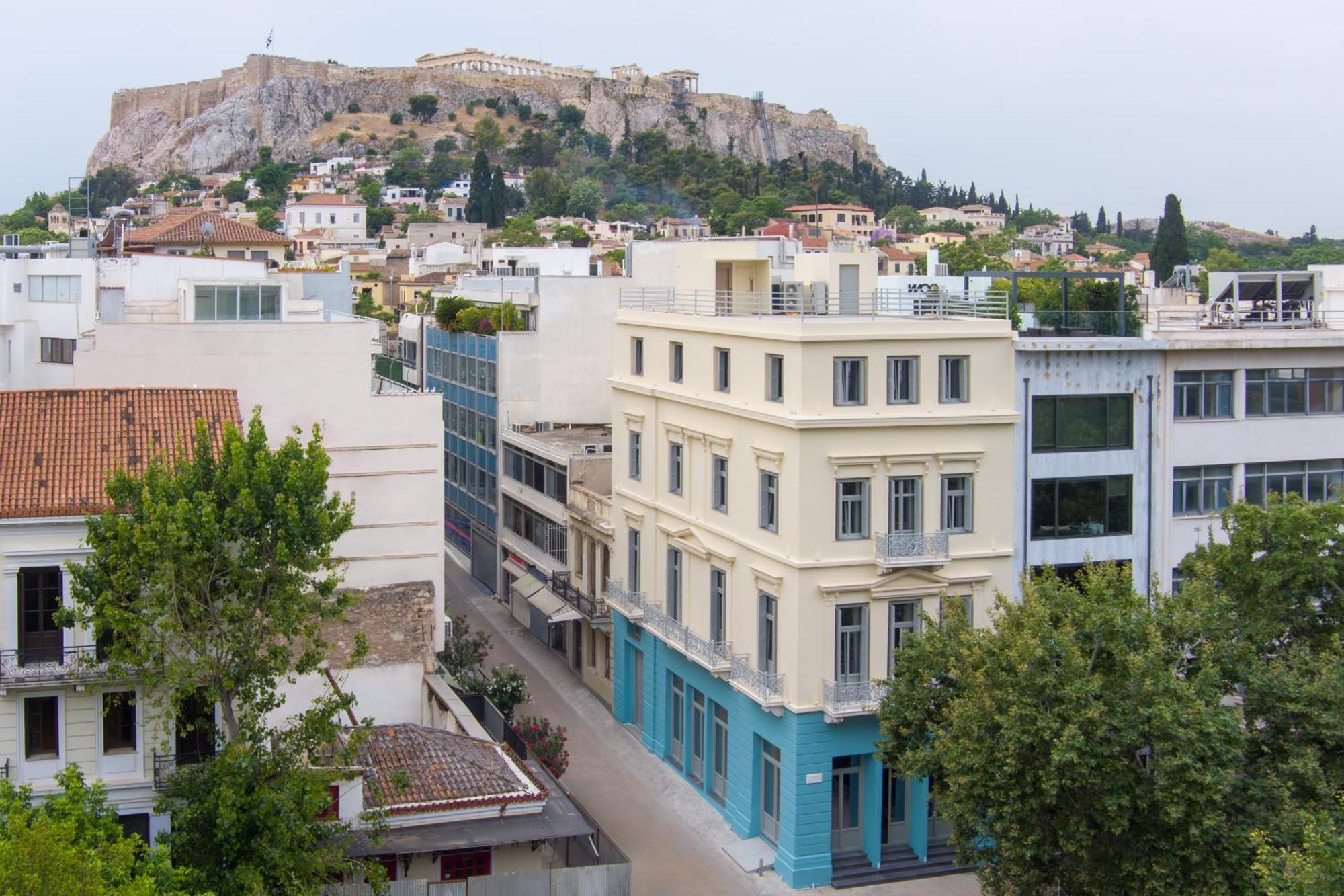 Nine Athens Hotel Atenas Exterior foto